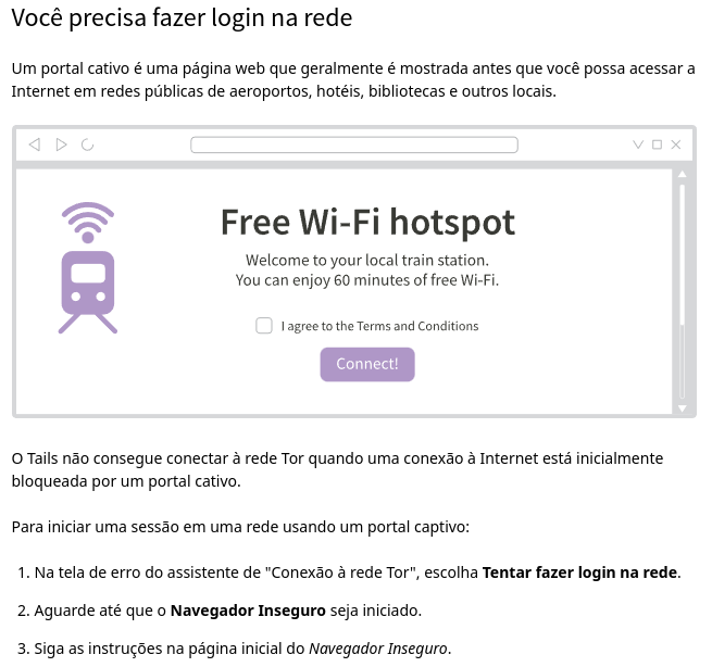 Você precisa fazer login na rede